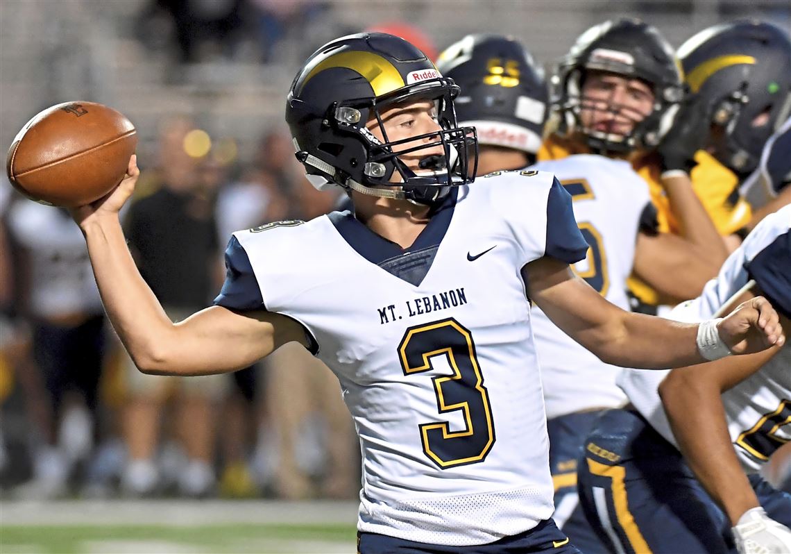High school football rankings Mt. Lebanon jumps to No. 2 in WPIAL 6A